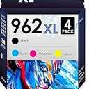 Officejet Pro 9010 HP Printer Black Cyan Magenta Yellow XL