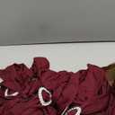 Spandex Chair Sashes Bands 50PCS Stretch Chair Ties Bows with Buckle Slider for Wedding Party Banquet Decoration (Burgundy)