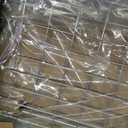 Sink Bottom Grid 24-1/8" x 12-5/8", Centered Drain with Corner Radius 1-1/2", Sink Protector Stainless Steel Material