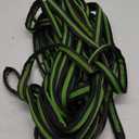 100FT Lightweight Super Flexible Garden Hose - Kink-Free, Non-Expanding, Easy Storage for Yard Lawn Outdoor Use (Black-Green)