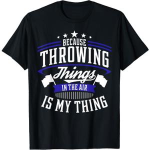 Winter Guard Color Guard Gift design Throwing Things Joke T-Shirt Small