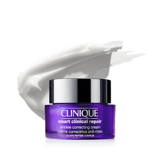 Clinique Smart Clinical Repair Wrinkle Correcting Anti Aging Face Cream With Hyaluronic Acid + Peptides For All Skin Types | Hydrating