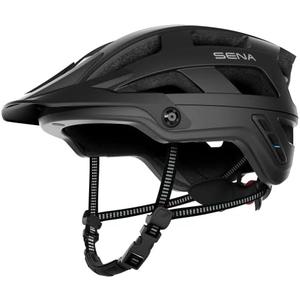 Sena M1 / M1 EVO Bluetooth and Mesh Intercom Smart Communications Mountain Bike Helmets, Black 