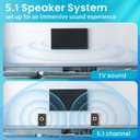 Acoustic Audio AA5170 Home Theater 5.1 Bluetooth Speaker System 700W with Powered Sub