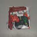 XCHI Love Heart Santa Claus Christmas Tablecloth Rectangle Winter Table Cloth Washable Table Covers for Indoor Dining Home Party Xmas Decorations 60x104 Inch