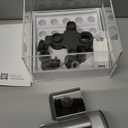 Qure Skincare Bathroom Sink Filter Water Faucet for Skin, Reduces 99% Chlorine and Heavy Metals, Skin Hydration in 4 Weeks, Reduces Build-Up, Balances pH, Softer Skin & Hair - Silver