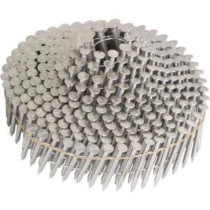 findmall 1200 Count 1-1/4-Inch x .090-Inch Ring Shank 304 Stainless Steel 15-Degree Siding Nails