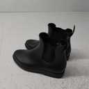 DKSUKO Snow Women's Warm Chelsea Ankle Winter Rain Boots Waterproof Chevonne Boot (8.5, Black)