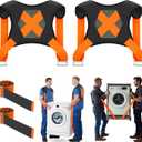 Lifting Moving Straps for Heavy Furniture: 2-Person Lifting & Moving System - Moving Furniture, Appliances, and Heavy Objects as Easily and Safely as Professional Personnel