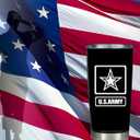 Army Insulated Tumbler - Great Engraved Gifts for Army Heroes!