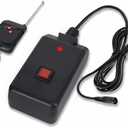 Fog Machine Remote Control Replacement Part and Receiver, for 400 500 900W Fog Smoke Machine Part Remote Fit for Frequency 315