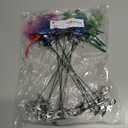 12 Pack Dragonfly Clip,Fake Dragonflies, Humming Bird Stakes Fake, Plastics Dragonfly for Garden Stakes Decor Yard Ornaments for Hat,Deer and Horse,Fly Scare Devices for Indoor Outdoor