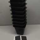 6 Inch Heavy Duty Bed Risers, Furniture Risers for Desk, Chair, Table or Sofa, Couch Lift Risers, Supports up to 2200 lbs per Leg(9 Pack Black)