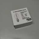 C7 Replacement Bulbs, 25 Pack Halloween Orange LED Bulbs, 0.6W E12 Base for Indoor Outdoor Christmas String Lights, Patio, Party Decor