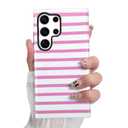 SOKAD Magnetic Horizontal Stripes Phone Case for Samsung Galaxy S22 Ultra