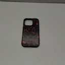 LUMARKE for iPhone 16 Pro Case Cute - Wireless Charging Compatible - Dual-Layer Soft Silicone + Hard Shell - Trendy Floral Design - Glossy Phone Cover for Women - Tortoise Shell