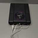 Boxing Glove Dryer with Smart Display& Storage Bag, Portable Glove Dryer& Moisture Remover, Constant Temperature Punching Gloves Dryer with Adjustable Heat& Timer for Home Gym(Black)