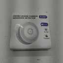 Jemay Smoke Detector Carbon Monoxide Detector Combo 10 Year Battery, Smoke and Carbon Monoxide Detector with Voice Reminder, LED Warning Light Indicators, 1 Pack