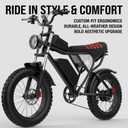 PSLER Seat Cover for Ridstar Ebike Seat Cover for Q20,Non-Slip E Bike Seat Cover,Red