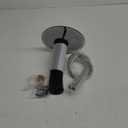 Waterfall Vessel Faucet, Black, 1 Hole, Lead-Free Solid Brass, Temperature and Flow Control with One Lever Handle (Tall)