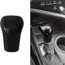 Car Gear Shift Knob Cover, Shift Lever Cover, Car Accessories Gear Shift Knob Cover Trim Protector Cap Compatible with Camry 2018-2025 Corolla 2019-2024 (Black)