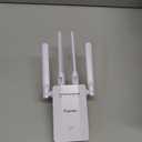 2026 WiFi Extender Signal Booster, Longest Range Wireless Internet Repeater for Home, WiFi Booster Wireless Routers Signal Amplifier with Ethernet Port, Mesh WiFi 15X Faster Access Point, Easy Setup