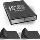 Imperius Folding Spring Box,Bunkie Board,10MM, Bed Support Flat Noodles, King Size 76x80''  Light and Thin, Breathable, Noise Minimizing,Moisture Resistant Bunkieboards