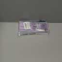 Compatible with Samsung Galaxy Z Flip 7 5G 2024 Wallet Case and Crossbody Shoulder Strap Ring Buckle Hinge Protection Stand Card Holder Phone Cover for ZFlip7 Z7 G Flip7 7Z Women Girls Men Purple