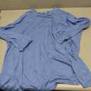 Deyeek Unisex Chemo Shirts for Port Access Chemotherapy Must Haves Long Sleeve Cancer Care Package for Men, Size 2XL