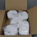 Simply Soson 10 lb White Unscented Pearled Candle, Sand Wax Candle, Long Lasting Powder, Refillable Natural Wax with 50 Wicks for Candle Making