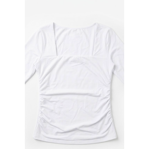 Long Sleeve, Small, PINK STYLE, Color White