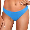 Tempt Me Women Low Rise Bikini Bottoms - Moderate Coverage Bathing Suit Bottoms Low Waisted Swimsuit Bottoms Brief 2025 M