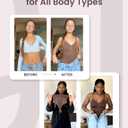 HeyShape - Women's Seamless Tummy Control Shapewear Bodysuit - Sculpting Tank-Style Snatched Waist Thong (3X-Large, Black)