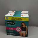 Depend Fresh Protection Adult Diapers, Incontinence & Postpartum Bladder Leak Underwear for Women, Disposable, Maximum, Large, Blush, 72 Count (2 Packs of 36), Packaging May Vary