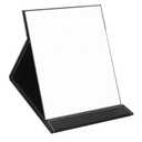EFAILY Folding Travel Mirror, PU Portable Adjustable Rectangular Ultrathin Mirror, for Travel, Camping,Home(6.4W5.3L)