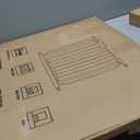 33-38 Inch Wide Baby Gates for Stairs & Doorways - Pressure Mounted Metal Gates for Toddlers & Pets (White, 86-98CM)