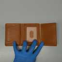 Men's Magnetic Wallet. Brown