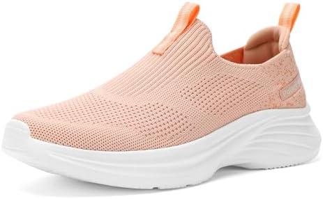 PolarPals Womens Walking Shoes Slip On Running Tennis Sneakers Comfortable Lightweigt Athletic Shoes Size 40