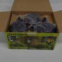 Dynaming 6 Pack Solar Flame Torch Lights Outdoor, Halloween Dual Use Flickering Flame Garden Light, Christmas Hanging Lanterns, Auto On/Off & Waterproof Lighting for Lawn Patio Yard Walkway Driveway