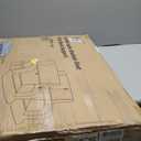 Alpcour Heated Reclining Stadium Seat for Bleachers  Wide Bleacher Chair with Back Support and Cushion, Armrests, Side Pockets, & Hook  Stadium Seats Chairs for Camping, Kayak, Paddle Board & More (Black)