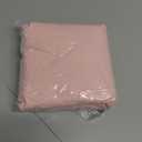 Flannel Crib Sheet for Girl, 100% Cotton Flannel, Heavenly Soft Fitted Crib Sheet for Standard Crib (28" X 52") and Toddler Mattresses Warm, Pink