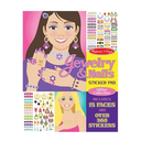 Melissa & Doug Reusable Sticker Pad Bundle - Jungle, Farm & Under The Sea