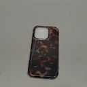 Jusy Compatible with MagSafe Brown Tortoise Shell Print Phone Case for iPhone 16 Pro, Amber Trendy Luxury Magnetic Soft TPU and Hard PC Protective Phone Cover for Women Girls - Tortoise Shell