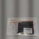 Thick Lash Clusters 300D+400D Volume Eyelash Clusters 12-22mm Long Fluff Cluster Eyelash Extensions Mega Full DIY Salon-look Wispy Lash Extension with Bottom Lashes 5 Styles 220Pcs