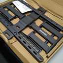 monTEK Ultra Slim TV Wall Mount for 43-90 Inch TVs | 1.1" Thin Low Profile Full Motion Bracket | Dual Swivel Articulating Arms with Tilt | Max VESA 600x400mm | Holds 132lbs | Fits 16"/18" Studs