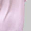 RoseSeek Girl's Jersey Y2K Oversized Graphic Number Print Tops V Neck Short Sleeve T Shirt Hip Pop Tee Streetwear (Pink, S)