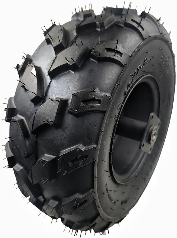 CLEO 19 * 7-8 Black Rear Wheel Assembly For Coleman Trail BT200X CT200U CT200U-EX Mini Bike