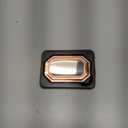 Phone Ring Holder Finger Kickstand Foldable Cell Phone Stand 360Rotation Metal Ring Grip Holder for Magnetic Car Mount Compatible with iPhone iPad Most Smartphone Silver (Octagon gold, Octagon RoseGold)