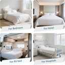 4 PCS Fitted Sheet Holder,Sheet Holders Keep Sheets Firm & Tight,Bed Sheet for Corners with Anti-Slip Lock Clips,Bed Sheet Straps for Lateral Sleepers and Restless Partners,Secure Fit on Mattress