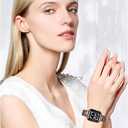 Band with Case [No Screen Protector] Compatible with Apple Watch 46mm 45mm 44mm 42mm 41mm 40mm 38mm,Women Men Fashion Resin Strap Bumper for iWatch Series 11/10/9/8/7/SE/6/5/4/3/2/1